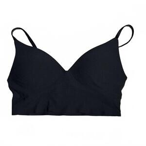 PINK by Victoria's Secret Black Wireless Push Up Bra
